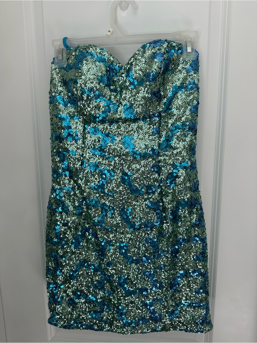 Sequin mini dress